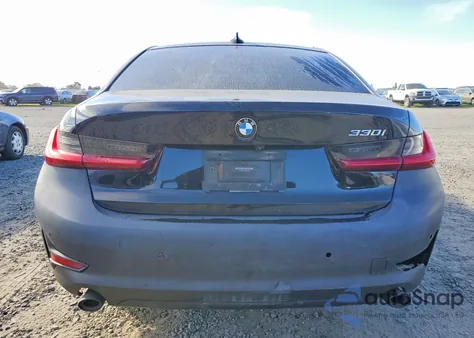 2021 BMW 330I из США, поврежденный, VIN 3MW5R1J08M8B59633